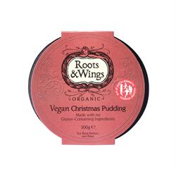 Vegan Christmas Pudding with Gluten Free Ingredients 100g