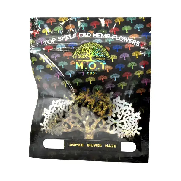CBD Office - Mother of Trees Top Shelf CBD Hemp Flower Super Silver Haze