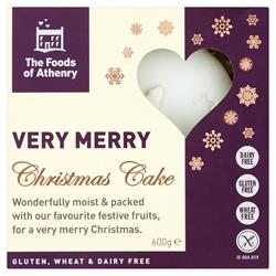 The Foods of Athenry GF Iced Christmas Cake 600g