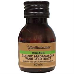 Vanillabazaar Organic Classic Madagascan Vanilla Extract 60ml