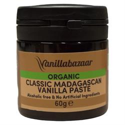 Vanillabazaar Organic Madagascan Alcohol Free Vanilla Paste 60g