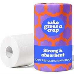 100% Recycled Kitchen Roll - 120 Sheets