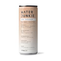 WaterJunkie CBD Infused White Peach Passionflower & Ginger 250ml