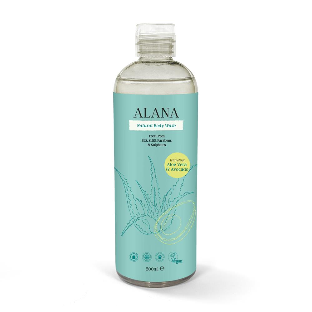 Aloe Vera and Avocado Body Wash 500ml