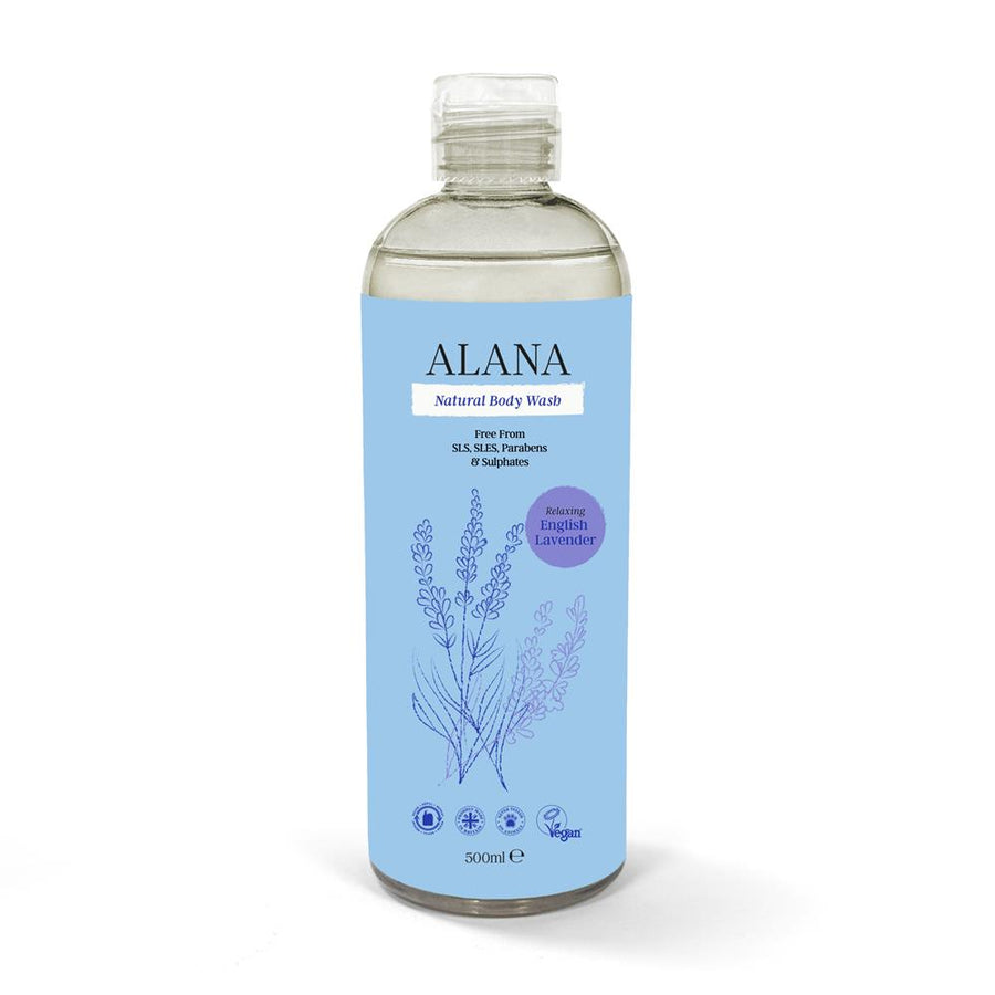 English Lavender Natural Body Wash 500ml