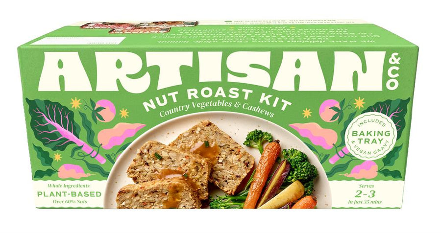 Artisan & Co Country Vegetable & Cashew Nut Roast Kit 212g