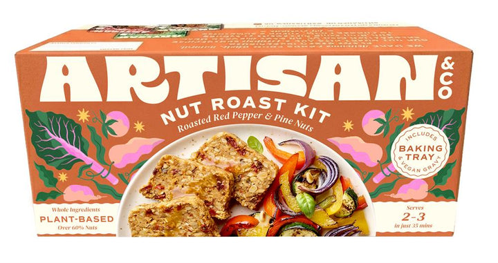 Artisan & Co Roasted Red Pepper & Pine Nut Nut Roast 212g