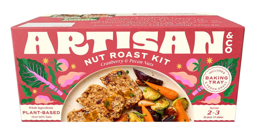 Artisan & Co Cranberry & Pecan Nut Roast Kit 212g