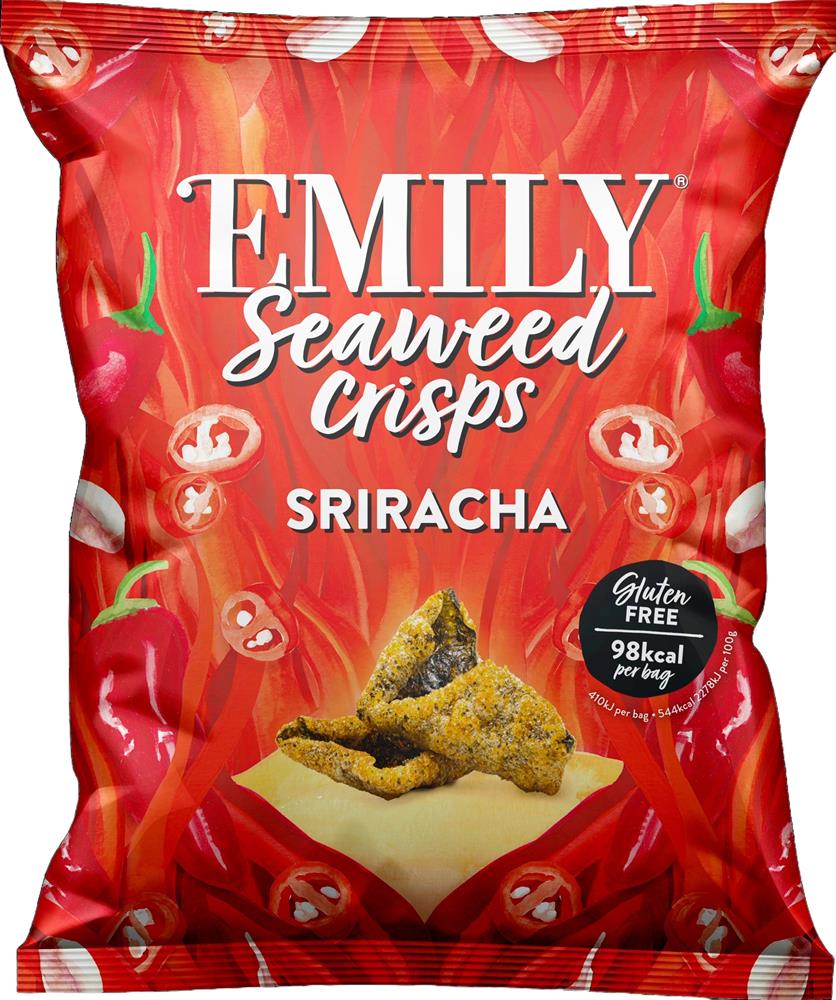 EMILY Seaweed Crisps Sriracha 18g
