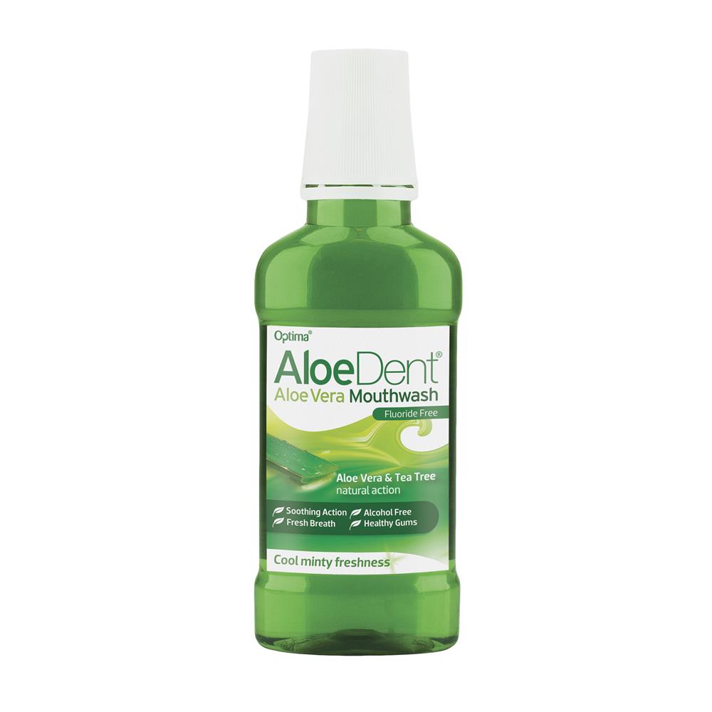 Aloe Dent Aloe Vera Mouthwash Fluoride Free 250ml