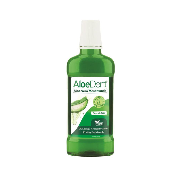 Aloe Dent Aloe Vera Mouthwash Fluoride Free 500ml