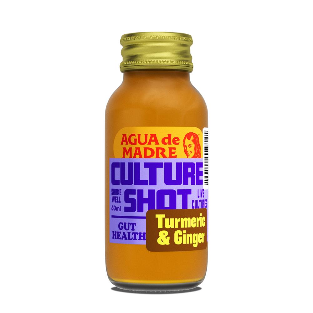 Agua De Madre Ginger & Turmeric Culture Shot 60ml