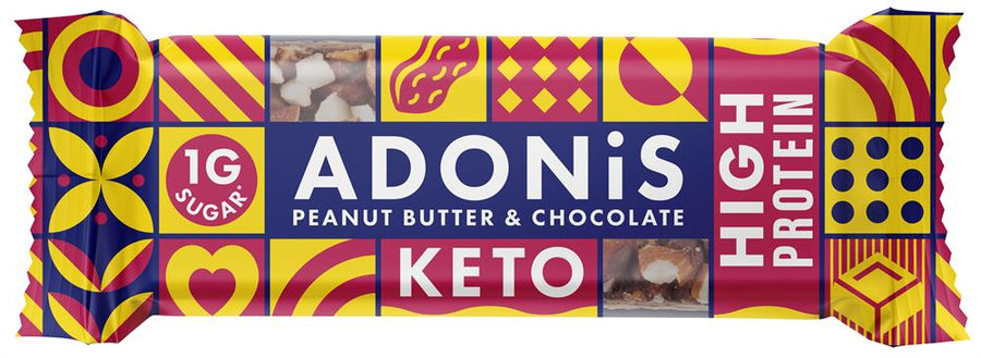 Peanut Butter & Cocoa Keto High Protein Bar 45g