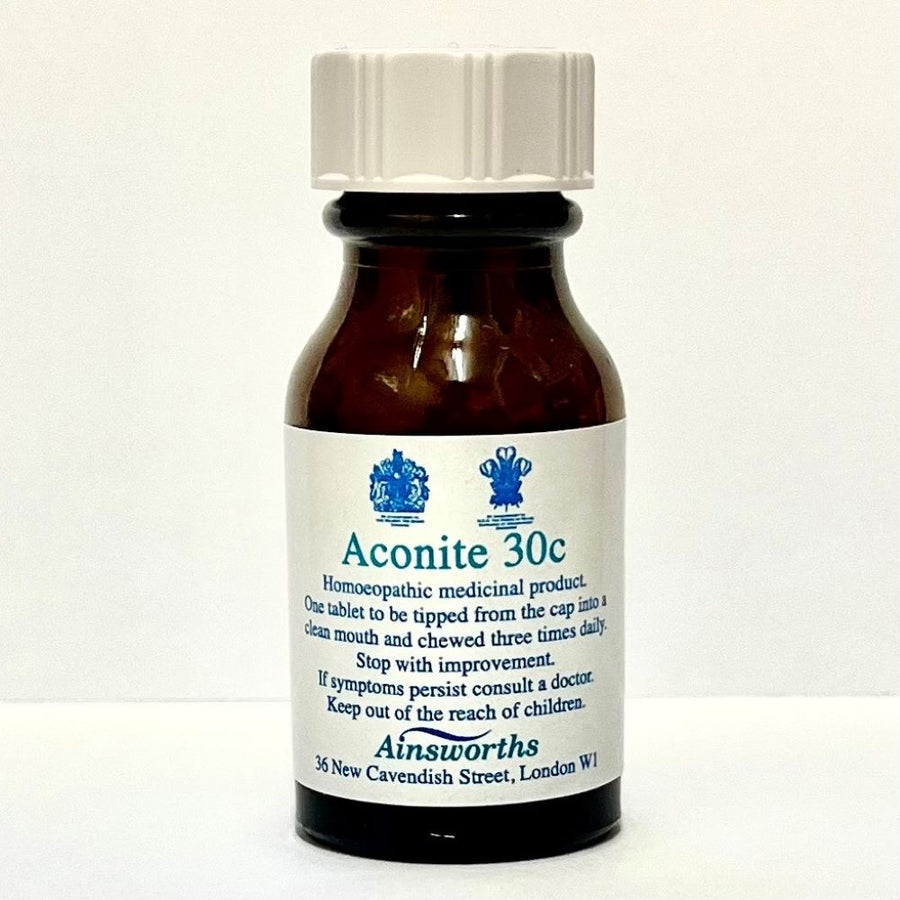 Aconite 30c Single Counter Remedy 120 Tablets