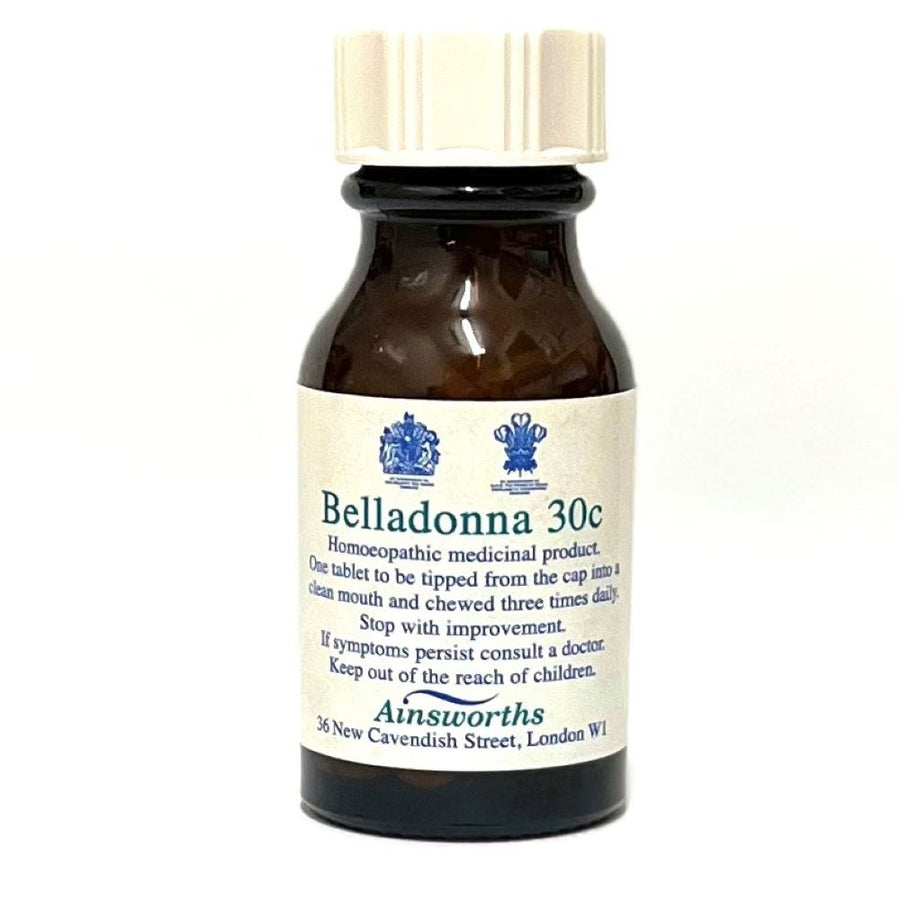 Belladonna 30C Single Counter Remedy 120 tabs