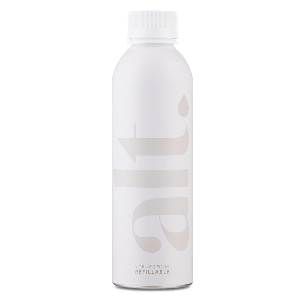 British Sparkling Spring Water 600ml Refillable Aluminium Bottle