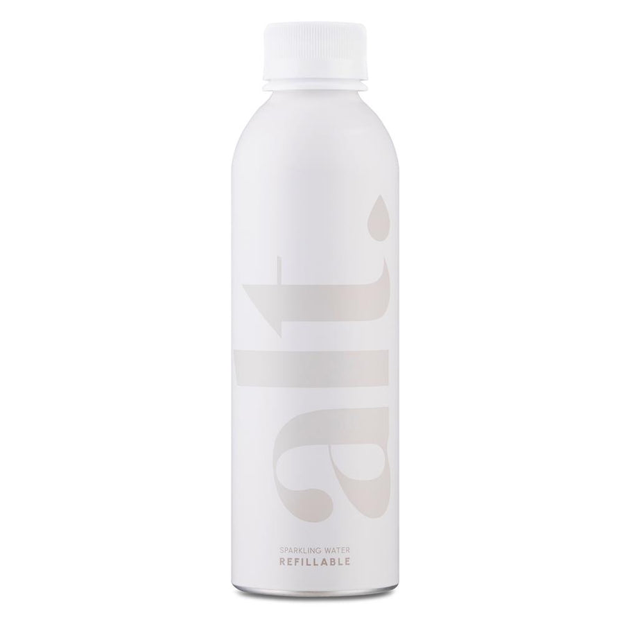 British Sparkling Spring Water 600ml Refillable Aluminium Bottle