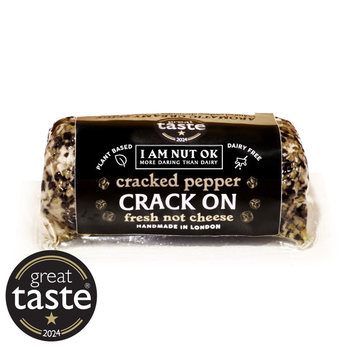 Crack On - Black Pepper Vegan Cheese Log 120g