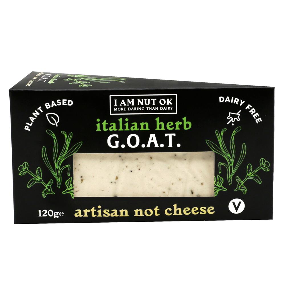 G.O.A.T. - Italian Herb Vegan Fermented Cashew Cheese 120g