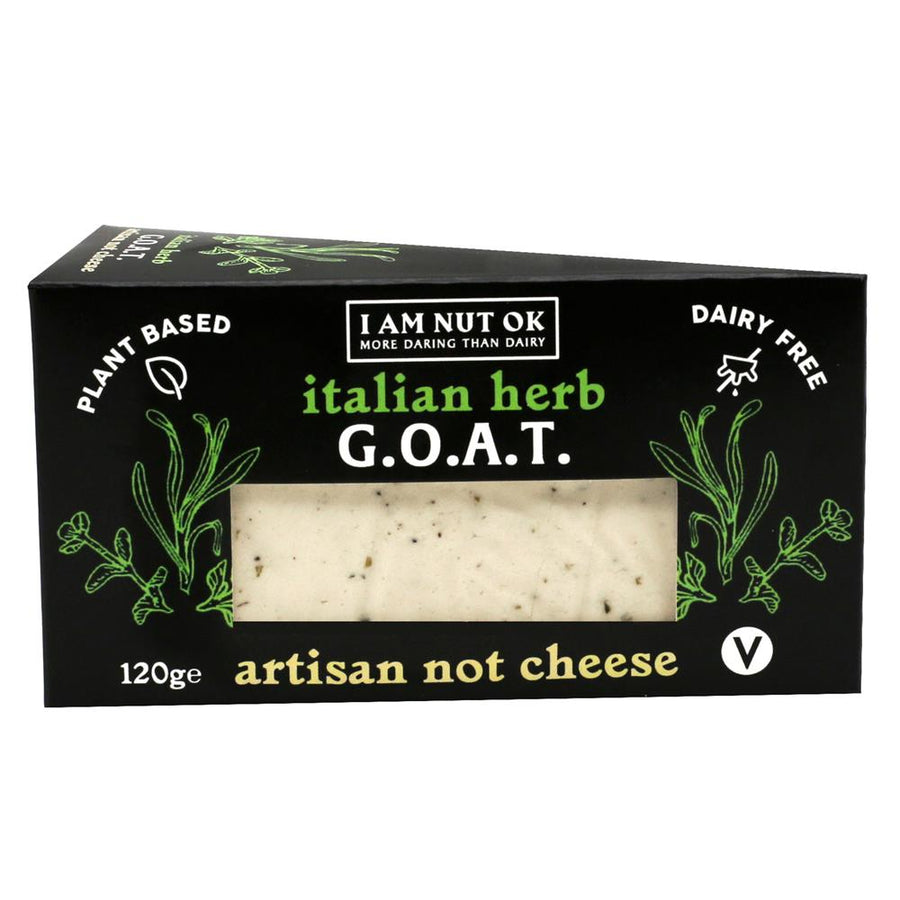 G.O.A.T. - Italian Herb Vegan Fermented Cashew Cheese 120g