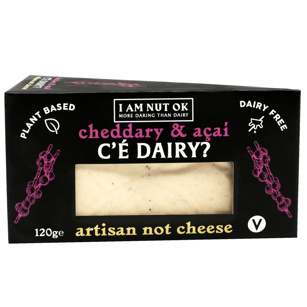 C'e Dairy? - Vegan Fermented Cashew Cheese Cheddar 120g