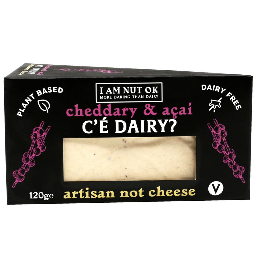 C'e Dairy? - Vegan Fermented Cashew Cheese Cheddar 120g