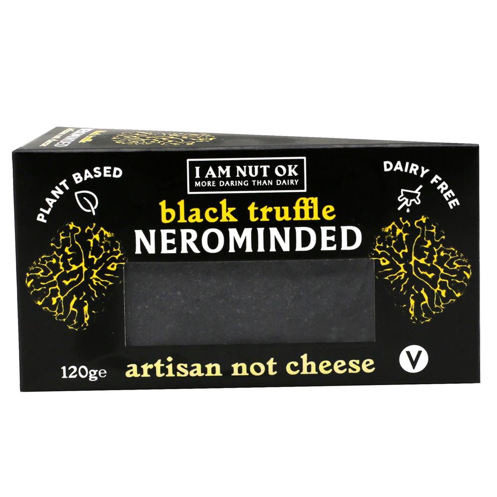 Nerominded - Black Truffle Vegan Fermented Cashew Cheese 120g