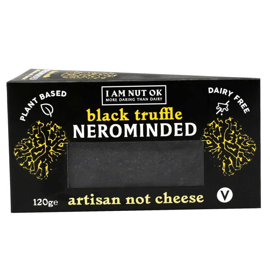 Nerominded - Black Truffle Vegan Fermented Cashew Cheese 120g