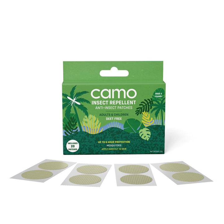 CAMO Anti Insect Patches Mosquito Midges & Biting Insects