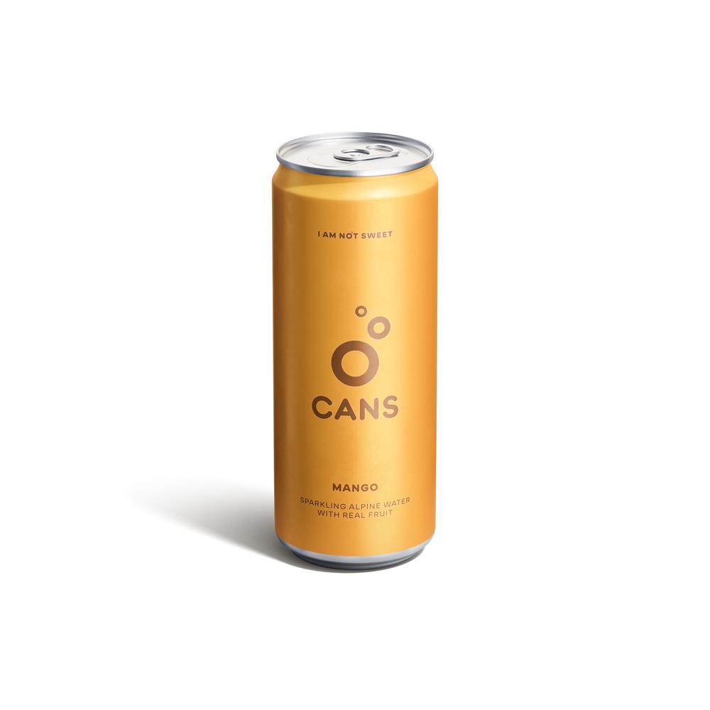 Mango Infused Flavoured Sparkling Alpine Water 330ml