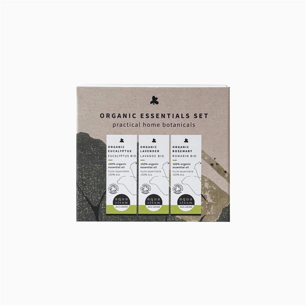 Organic Daily Essentials Trio Essential Oil Set 3x10ml