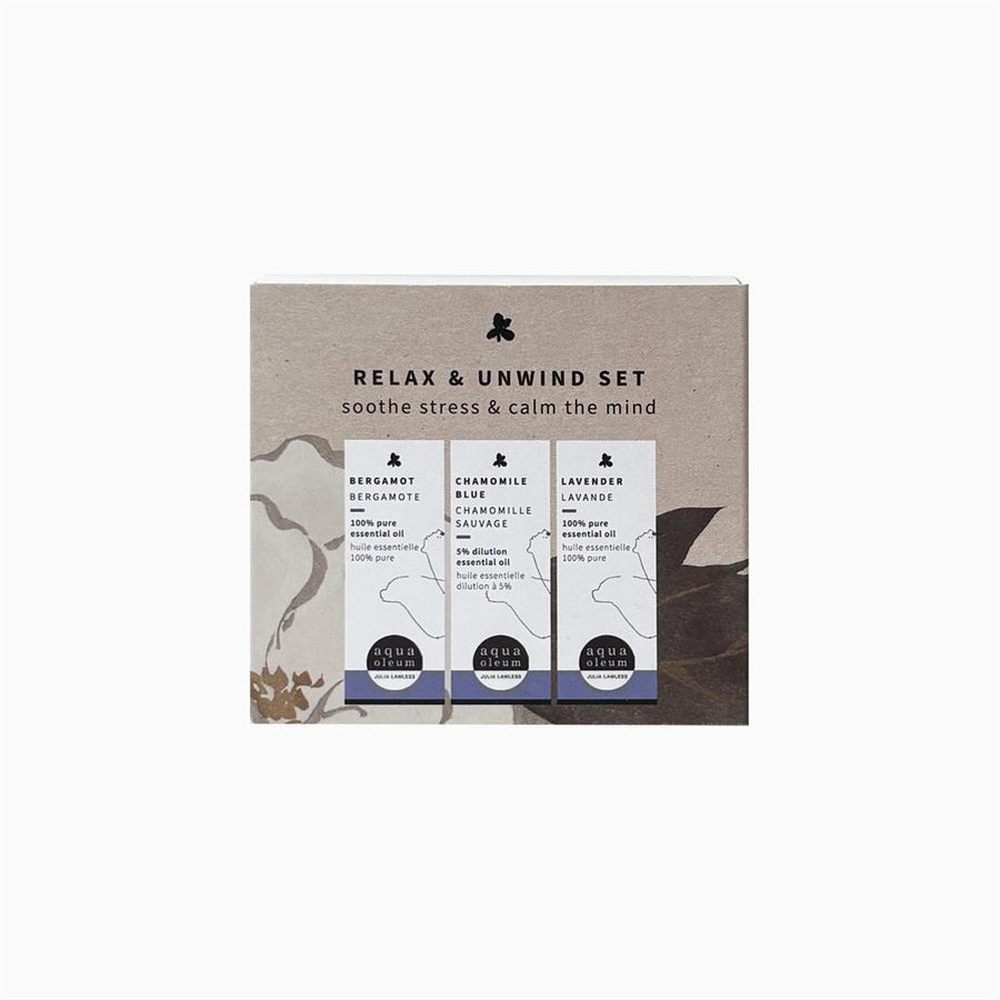 Relax & Unwind Trio Essential Oil Set 3x10ml