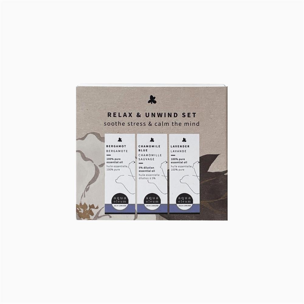 Relax & Unwind Trio Essential Oil Set 3x10ml
