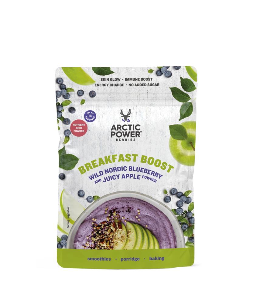 Wild Nordic Blueberry and Juicy Apple Powder 70g