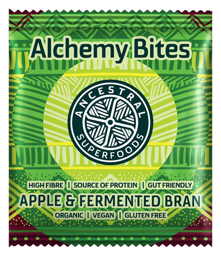 Alchemy Bites Apple & Fermented Bran 40g