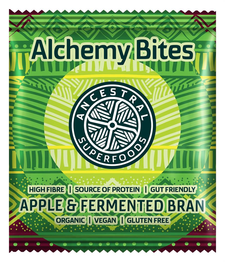 Alchemy Bites Apple & Fermented Bran 40g