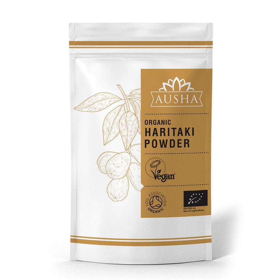 Ausha Organic Haritaki Powder 200g - Certified Organic