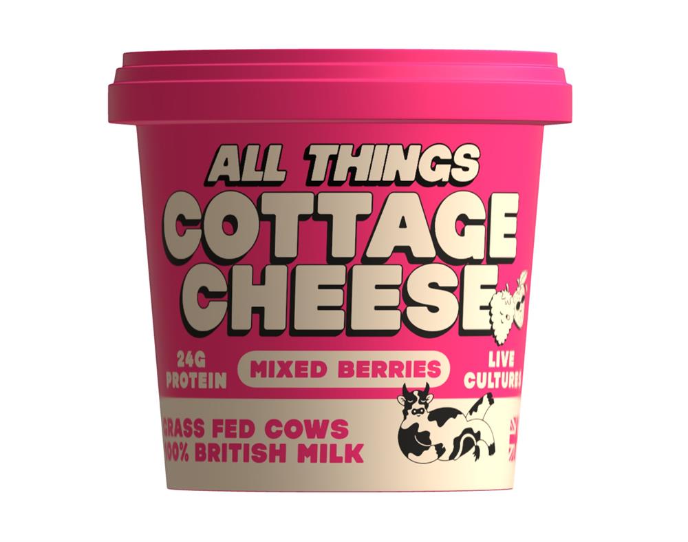All Things Cottage Cheese Mixed Berries 240g