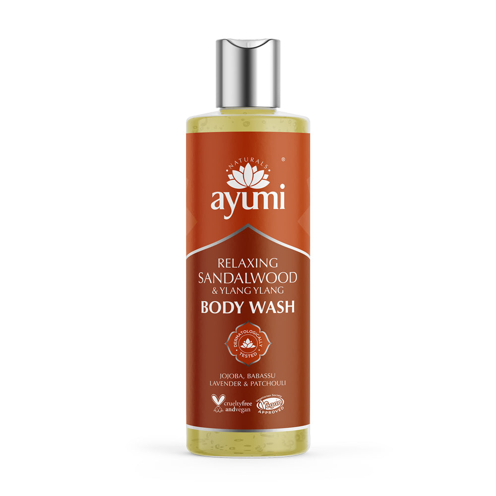 Ayumi Calming Sandalwood Body Wash For Dry & Sensitive Skin