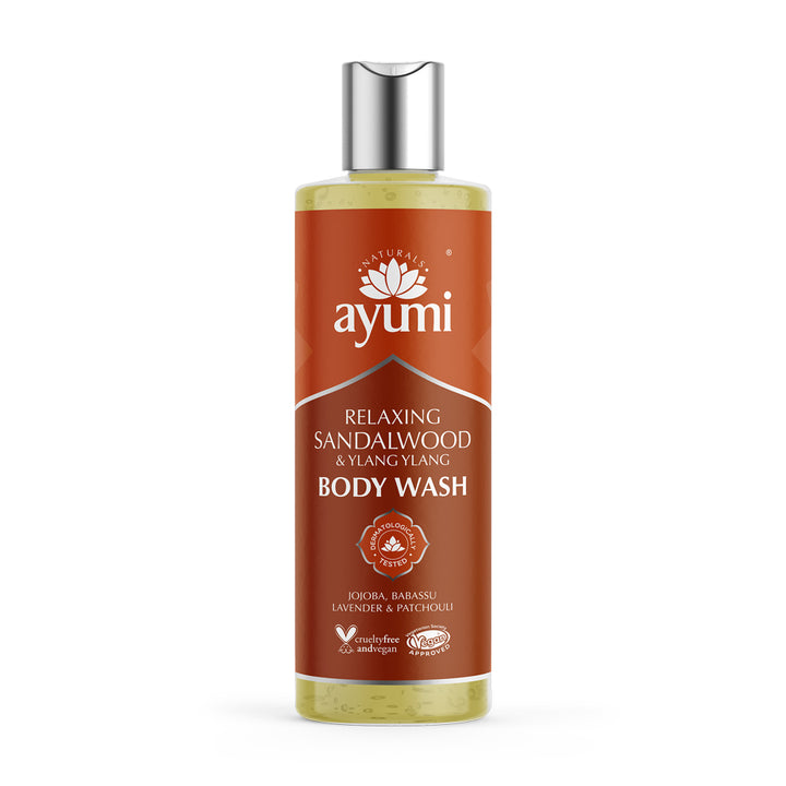 Ayumi Calming Sandalwood Body Wash For Dry & Sensitive Skin
