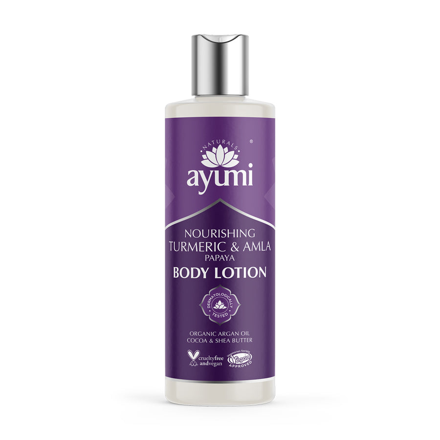 Ayumi Turmeric & Shea Butter Body Lotion For Dry & Sensitive Skin