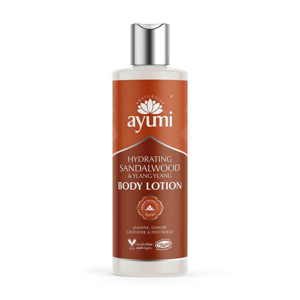 Ayumi Sandalwood Hydrating Body Lotion For Dry & Sensitive Skin