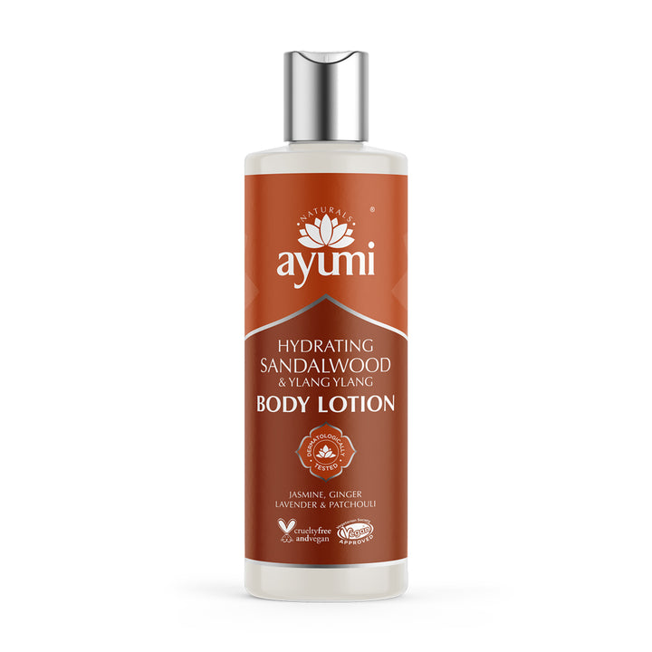 Ayumi Sandalwood Hydrating Body Lotion For Dry & Sensitive Skin
