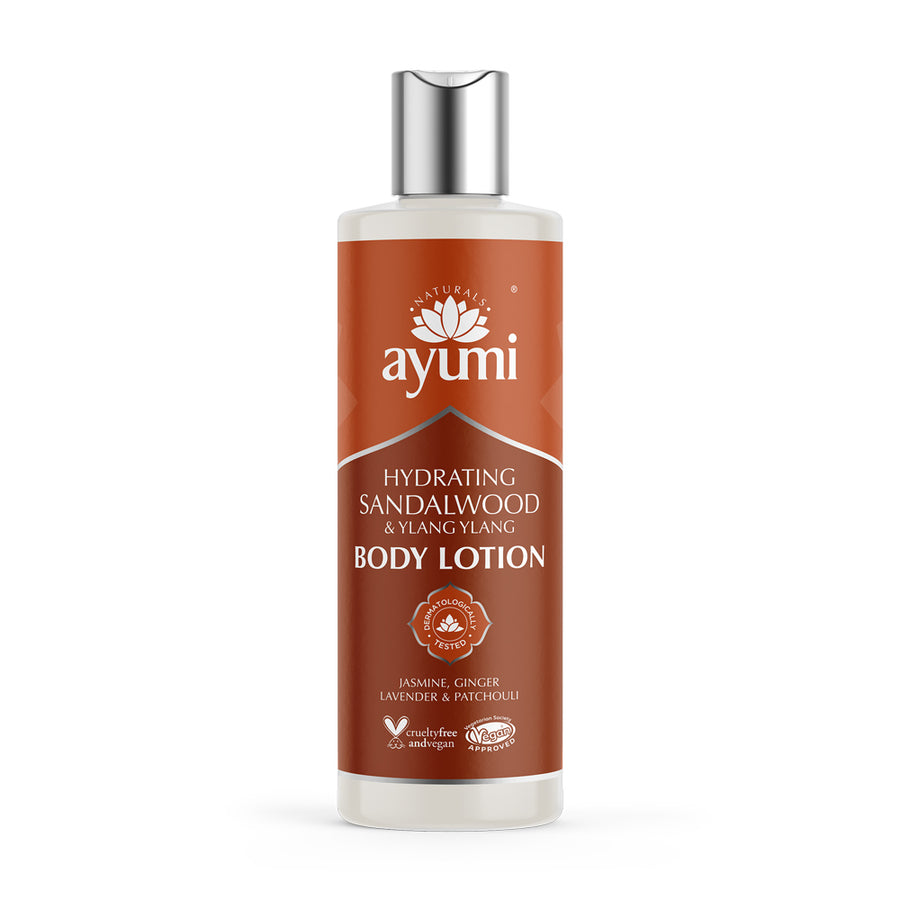 Ayumi Sandalwood Hydrating Body Lotion For Dry & Sensitive Skin