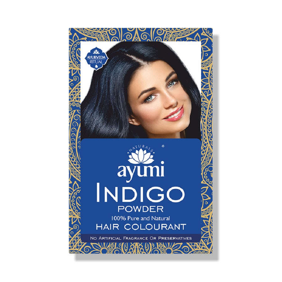 Ayumi Indigo Powder Natural Hair Colour & Grey Hair
