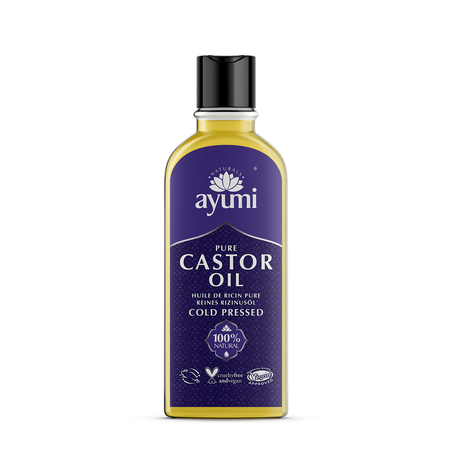 Ayumi Pure Cold Pressed Castor Oil Hair Lashes Brows & Skin