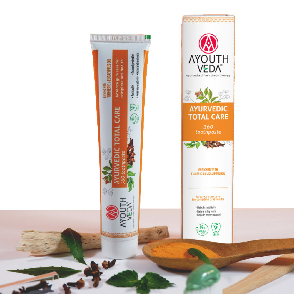 Ayouthveda Ayurvedic Total Care 360 Toothpaste 100g