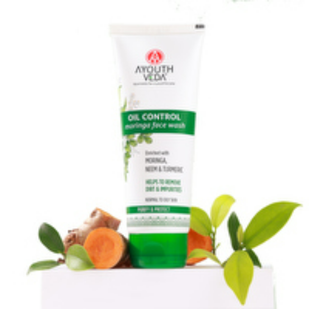 Ayouthveda Oil Control Moringa Face Wash 100ml