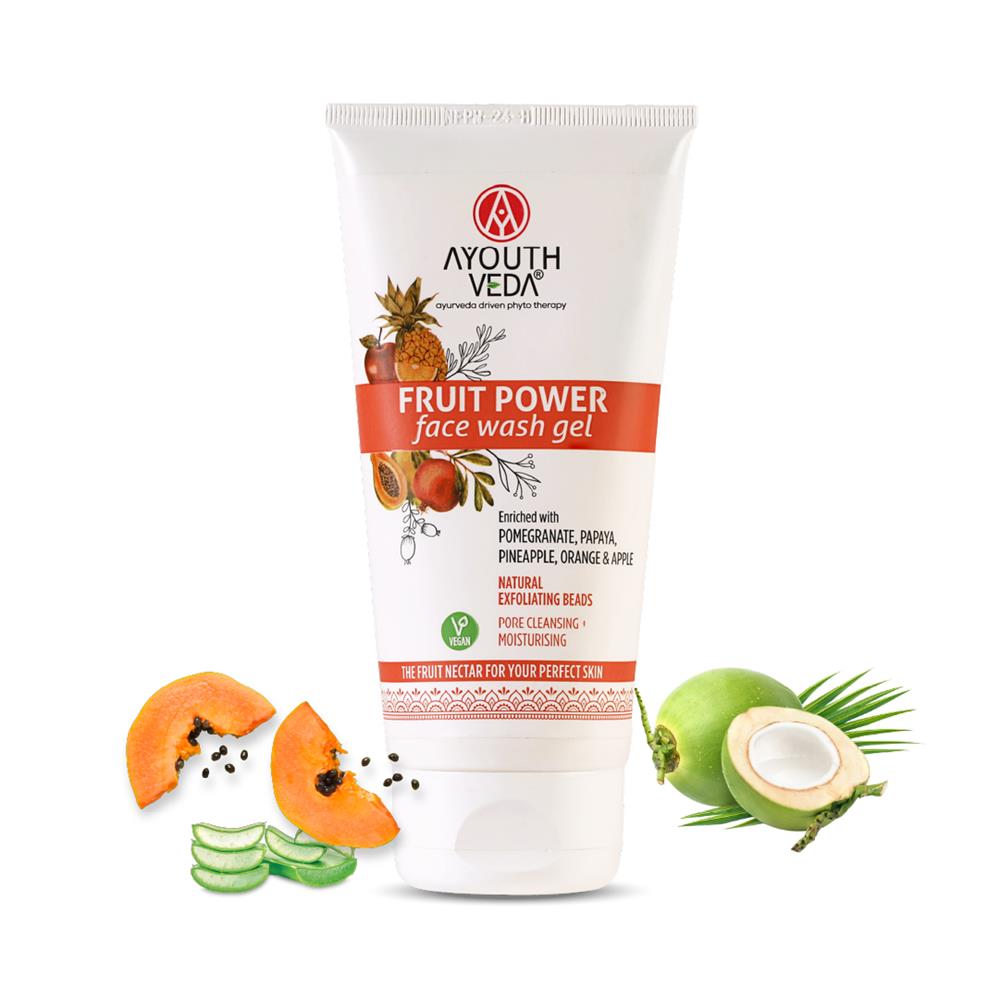 Ayouthveda Fruit Power Face Wash Gel 150ml
