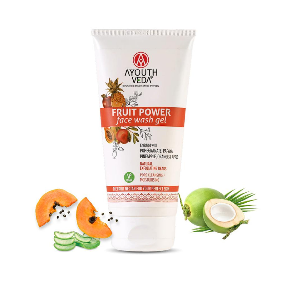 Ayouthveda Fruit Power Face Wash Gel 150ml